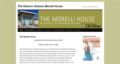 Desktop Screenshot of morellihouse.org